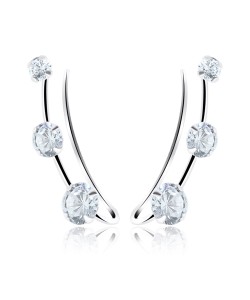 Beautiful CZ Silver Earring EL-201